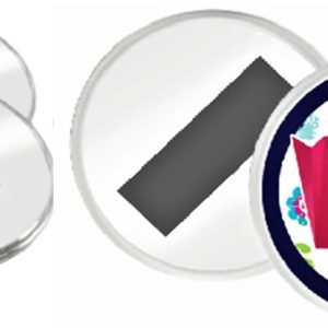 PV1M LARGE Circular Fridge Magnet